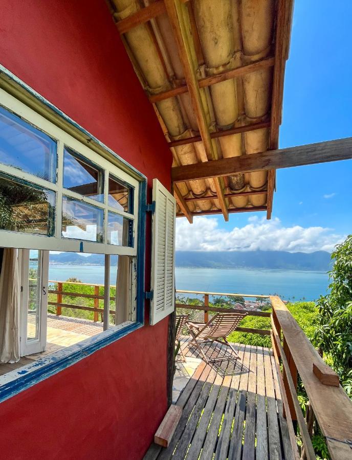 Chale Com Vista Para O Mar Ильябела Экстерьер фото