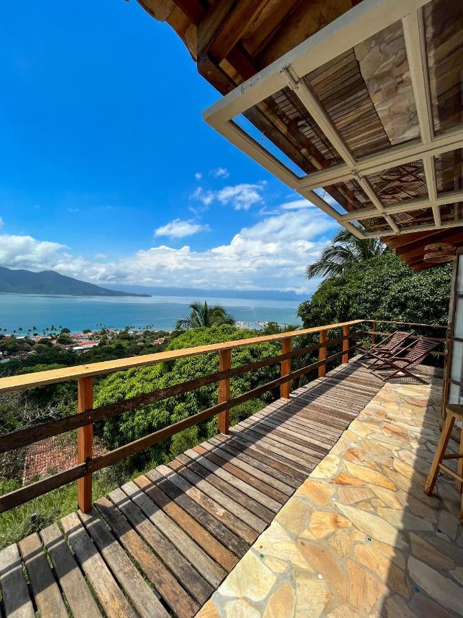 Chale Com Vista Para O Mar Ильябела Экстерьер фото