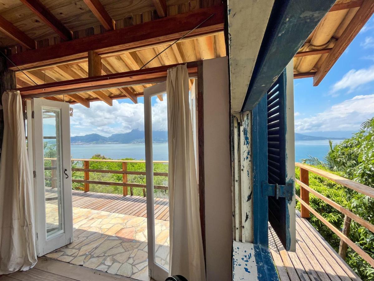 Chale Com Vista Para O Mar Ильябела Экстерьер фото